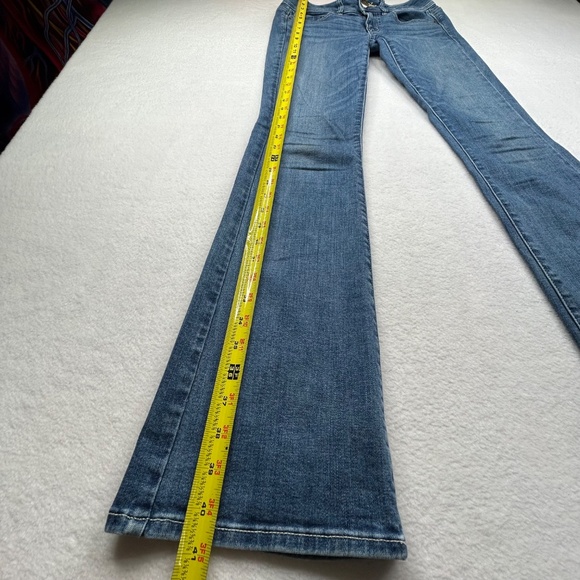American Eagle Outfitters Womens Super Stretch Kick Boot Jeans Pants Size 2 Long - Picture 9 of 16